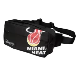 Apparel Mitchell & Ness Accessories-Fanny Pack Miami Heat