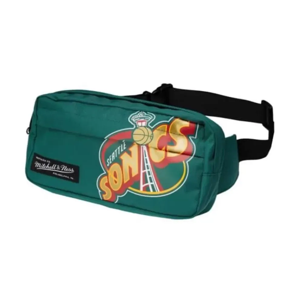 Apparel Mitchell & Ness Accessories-Fanny Pack Seattle Supersonics