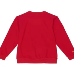 Apparel Mitchell & Ness Hoodies & Sweatshirts-Fashion Fleece Crew Chicago Bulls