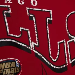 Apparel Mitchell & Ness Hoodies & Sweatshirts-Fashion Fleece Crew Chicago Bulls