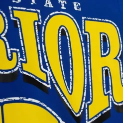 Apparel Mitchell & Ness Hoodies & Sweatshirts-Fashion Fleece Crew Golden State Warriors