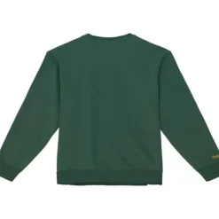 Apparel Mitchell & Ness Hoodies & Sweatshirts-Fashion Fleece Crew Green Bay Packers