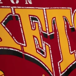 Apparel Mitchell & Ness Hoodies & Sweatshirts-Fashion Fleece Crew Houston Rockets