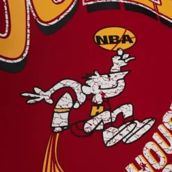 Apparel Mitchell & Ness Hoodies & Sweatshirts-Fashion Fleece Crew Houston Rockets