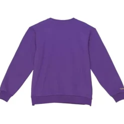 Apparel Mitchell & Ness Hoodies & Sweatshirts-Fashion Fleece Crew Los Angeles Lakers
