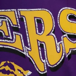 Apparel Mitchell & Ness Hoodies & Sweatshirts-Fashion Fleece Crew Louisiana State University