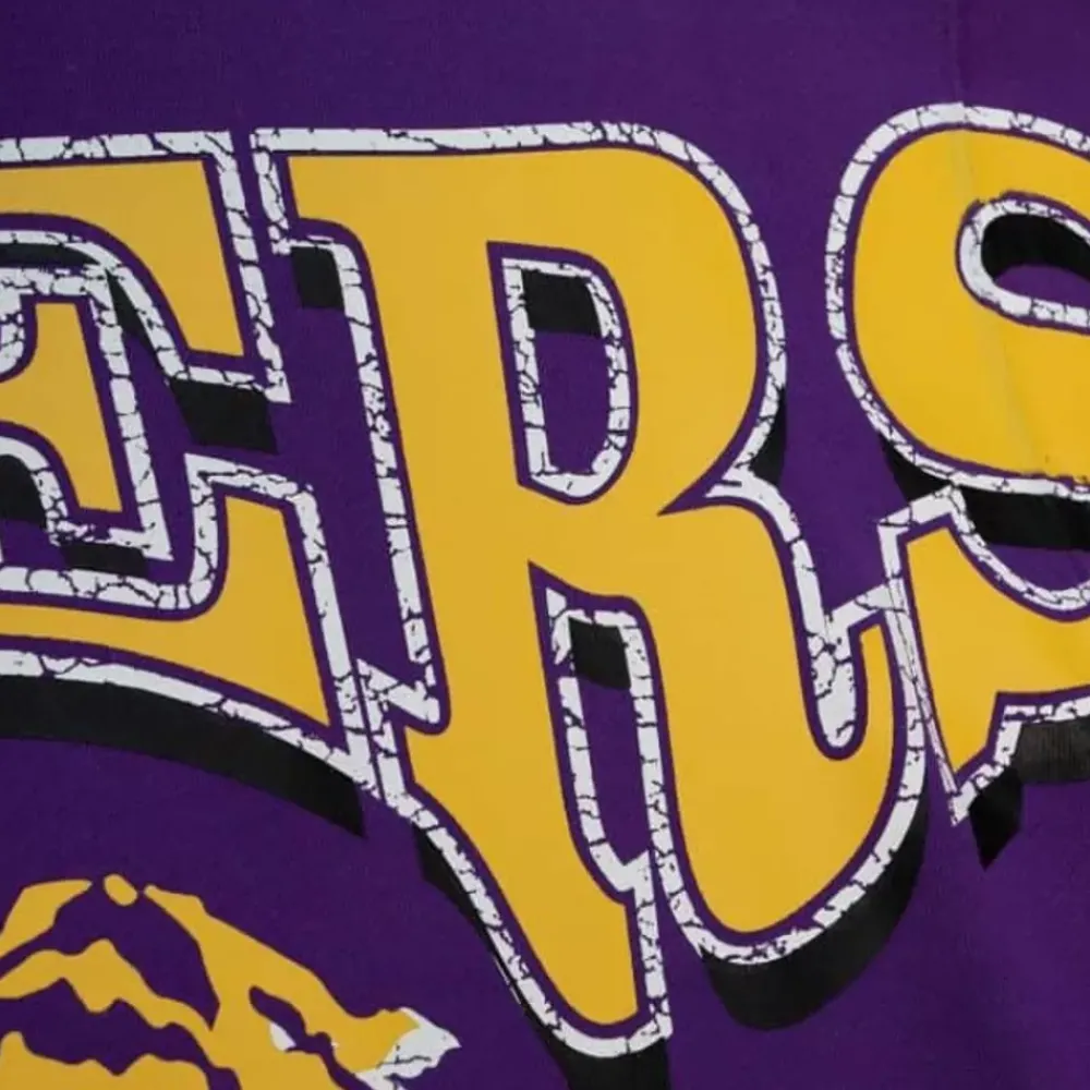 Apparel Mitchell & Ness Hoodies & Sweatshirts-Fashion Fleece Crew Louisiana State University