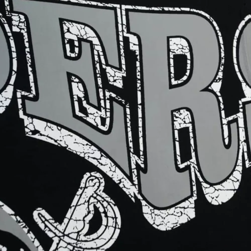 Apparel Mitchell & Ness Hoodies & Sweatshirts-Fashion Fleece Crew Oakland Raiders