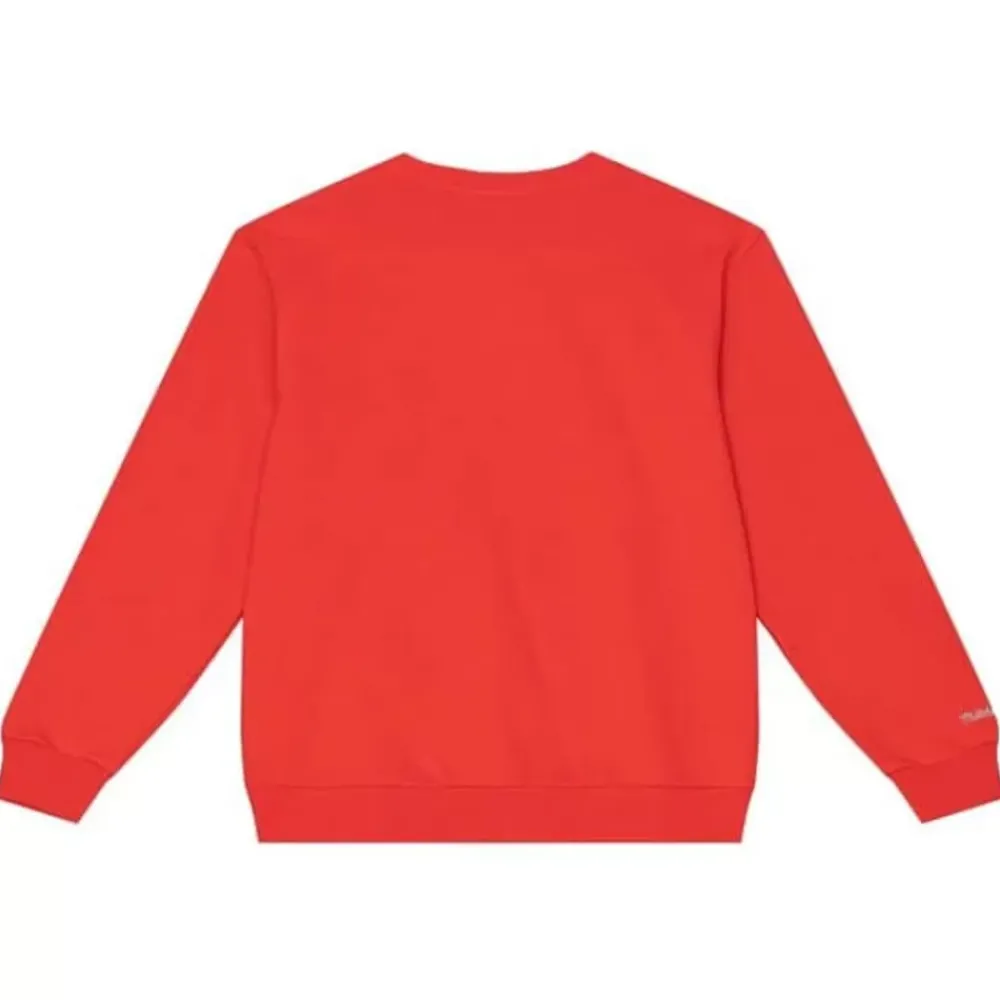 Apparel Mitchell & Ness Hoodies & Sweatshirts-Fashion Fleece Crew Ohio State