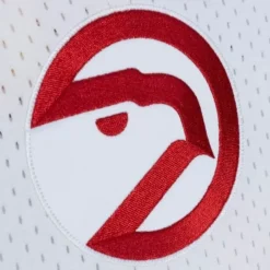 Apparel Mitchell & Ness T-Shirts & Tops-Fashion Mesh V-Neck Atlanta Hawks