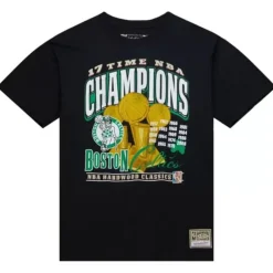 Apparel Mitchell & Ness T-Shirts & Tops-Finals Tee Boston Celtics