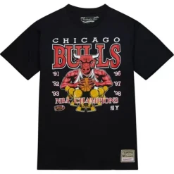 Apparel Mitchell & Ness T-Shirts & Tops-Finals Tee Chicago Bulls