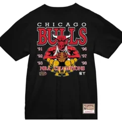 Apparel Mitchell & Ness T-Shirts & Tops-Finals Tee Chicago Bulls