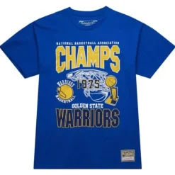 Apparel Mitchell & Ness T-Shirts & Tops-Finals Tee Golden State Warriors