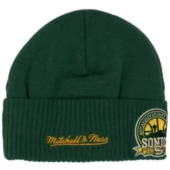 Headwear Mitchell & Ness -First Letterman Knit Hwc Seattle Supersonics