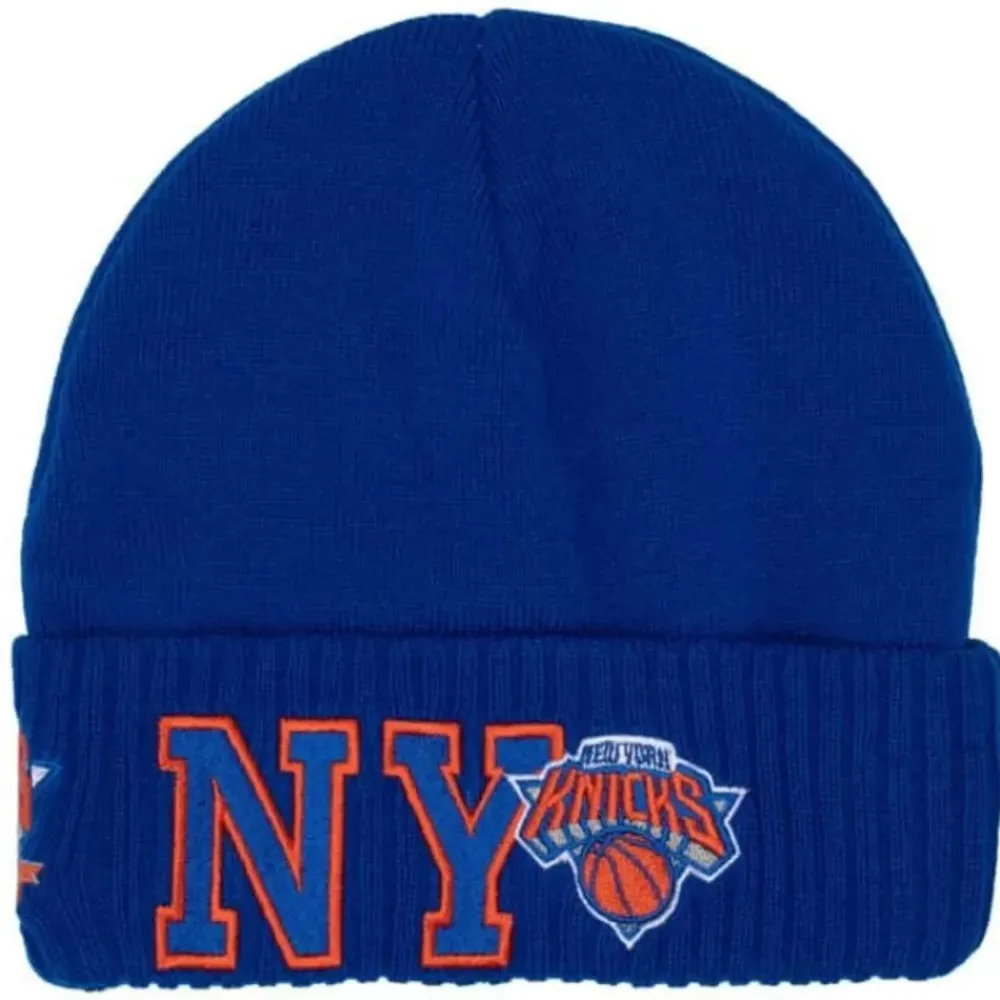 Headwear Mitchell & Ness -First Letterman Knit Hwc New York Knicks