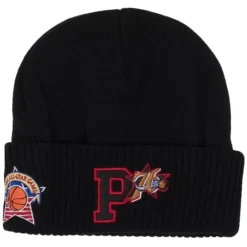 Headwear Mitchell & Ness -First Letterman Knit Hwc Philadelphia 76Ers