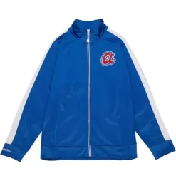 Apparel Mitchell & Ness Jackets & Outerwear-Flashback Track Jacket Atlanta Braves