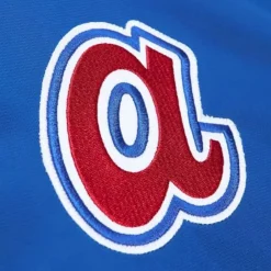 Apparel Mitchell & Ness Jackets & Outerwear-Flashback Track Jacket Atlanta Braves
