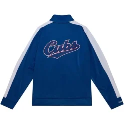 Apparel Mitchell & Ness Jackets & Outerwear-Flashback Track Jacket Chicago Cubs