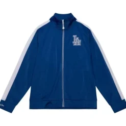 Apparel Mitchell & Ness Jackets & Outerwear-Flashback Track Jacket Los Angeles Dodgers