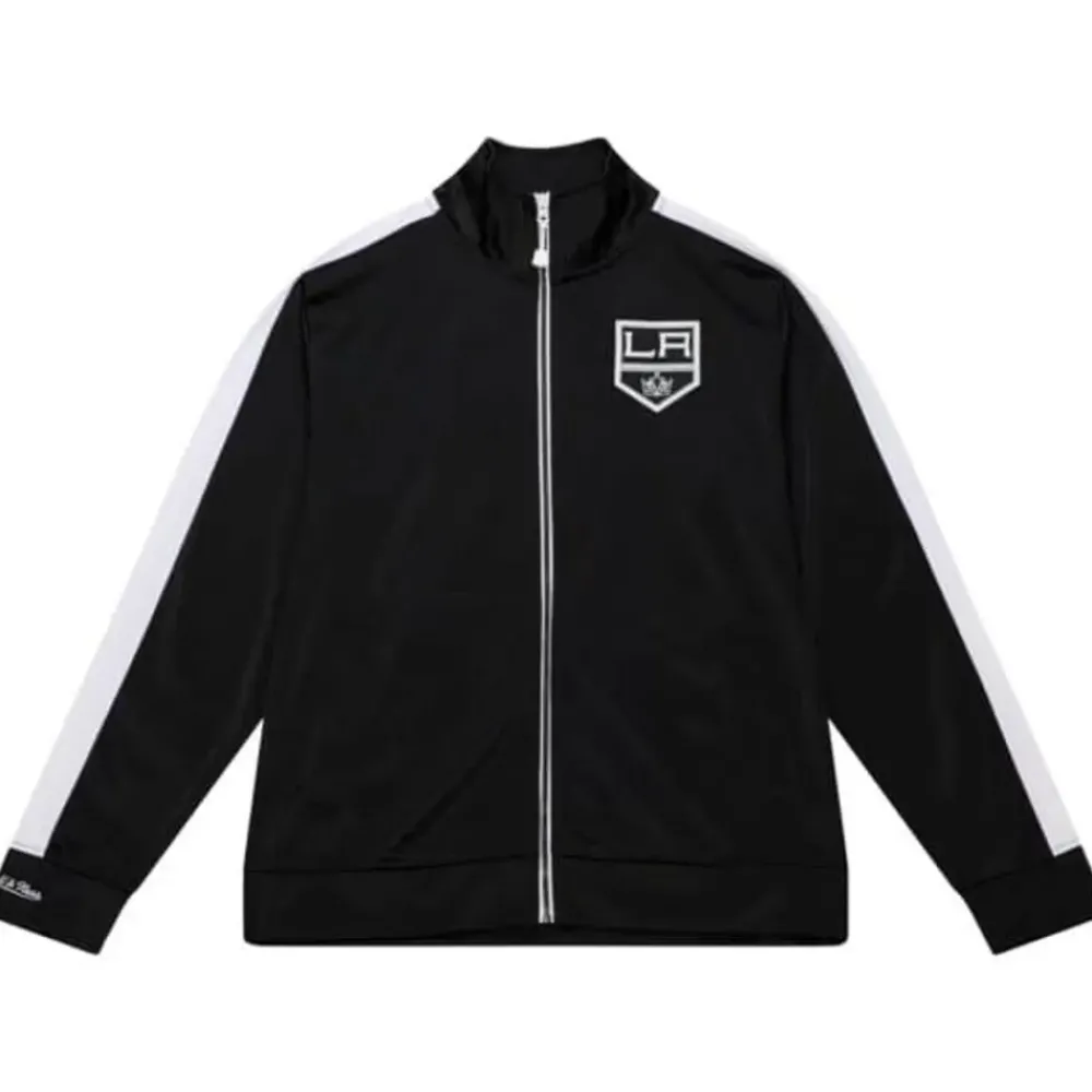 Apparel Mitchell & Ness Jackets & Outerwear-Flashback Track Jacket Los Angeles Kings