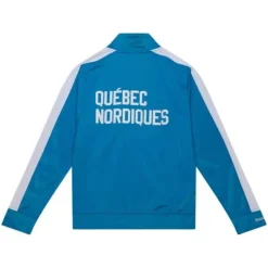Apparel Mitchell & Ness Jackets & Outerwear-Flashback Track Jacket Quebec Nordiques