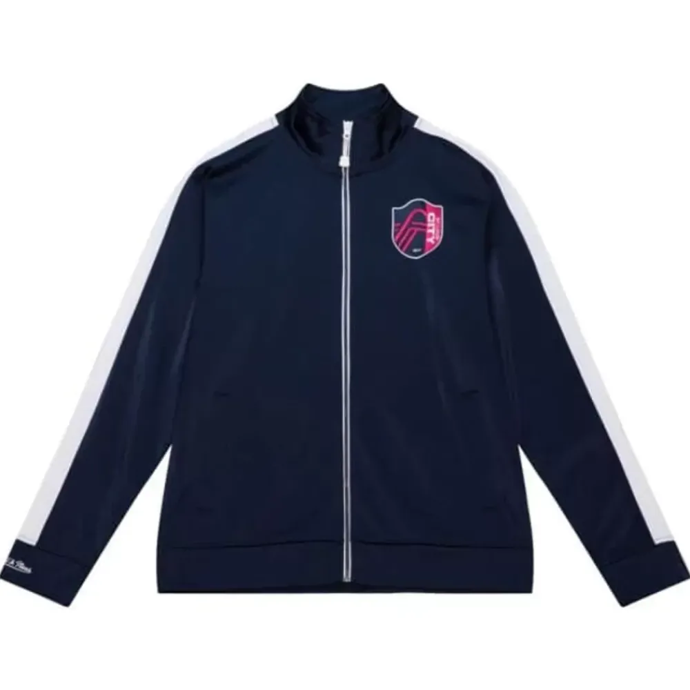 Apparel Mitchell & Ness Jackets & Outerwear-Flashback Track Jacket St. Louis City Sc