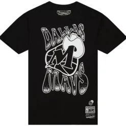 Apparel Mitchell & Ness T-Shirts & Tops-Flashbacks Tee Dallas Mavericks