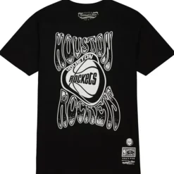 Apparel Mitchell & Ness T-Shirts & Tops-Flashbacks Tee Houston Rockets