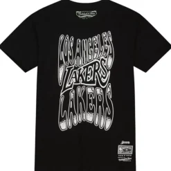 Apparel Mitchell & Ness T-Shirts & Tops-Flashbacks Tee Los Angeles Lakers