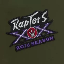 Apparel Mitchell & Ness Jackets & Outerwear-Flight Satin Bomber Jacket Toronto Raptors
