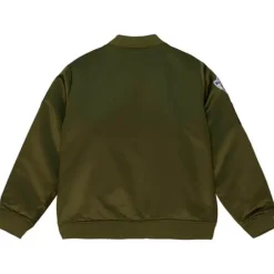 Apparel Mitchell & Ness Jackets & Outerwear-Flight Satin Bomber Jacket Indiana Pacers