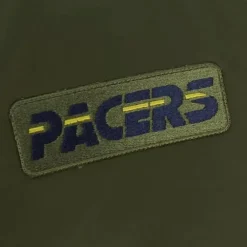 Apparel Mitchell & Ness Jackets & Outerwear-Flight Satin Bomber Jacket Indiana Pacers