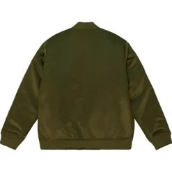 Apparel Mitchell & Ness Jackets & Outerwear-Flight Satin Bomber Jacket New York Knicks