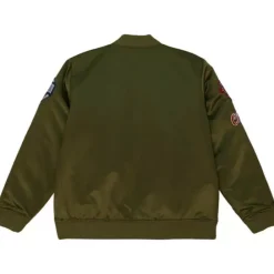 Apparel Mitchell & Ness Jackets & Outerwear-Flight Satin Bomber Jacket Chicago Bulls