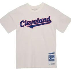 Apparel Mitchell & Ness T-Shirts & Tops-Freedom Tee Cleveland Indians