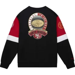 Apparel Mitchell & Ness Hoodies & Sweatshirts-Fttb All Over Crew 3.0 San Francisco 49Ers