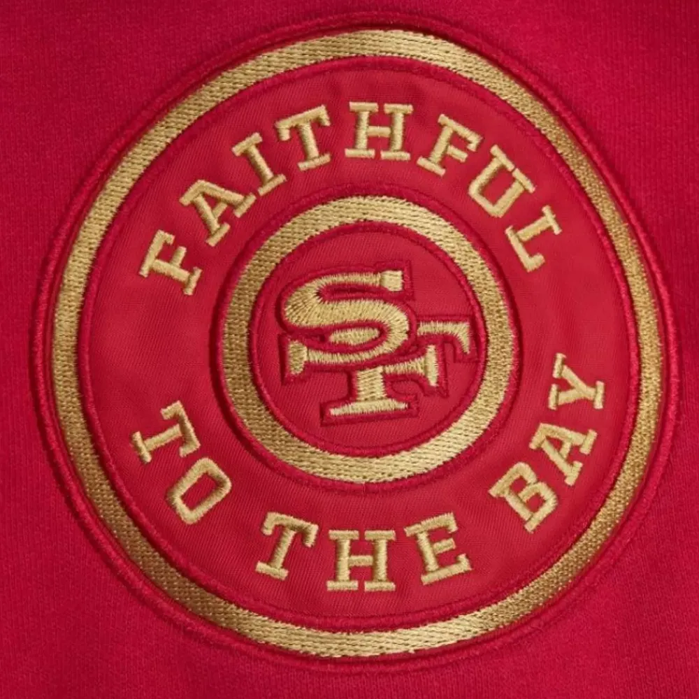 Apparel Mitchell & Ness Hoodies & Sweatshirts-Fttb All Over Crew 3.0 San Francisco 49Ers
