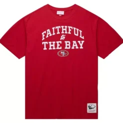 Apparel Mitchell & Ness T-Shirts & Tops-Fttb Legendary Slub Ss Tee San Francisco 49Ers