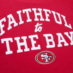 Apparel Mitchell & Ness T-Shirts & Tops-Fttb Legendary Slub Ss Tee San Francisco 49Ers