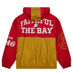 Apparel Mitchell & Ness Jackets & Outerwear-Fttb Team Og Anorak Windbreaker San Francisco 49Ers