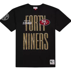 Apparel Mitchell & Ness T-Shirts & Tops-Fttb Team Og Premium Ss Tee San Francisco 49Ers