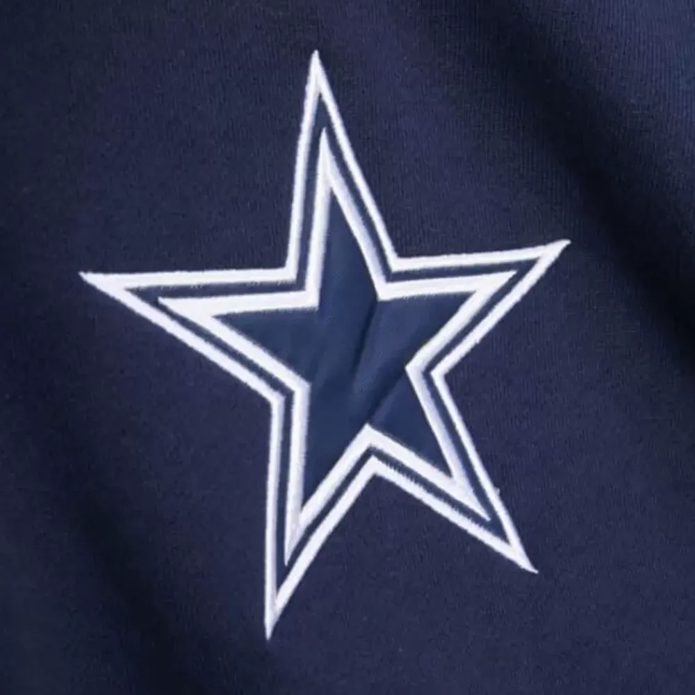 Apparel Mitchell & Ness Hoodies & Sweatshirts-Full Zip Fleece Dallas Cowboys