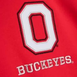 Apparel Mitchell & Ness Hoodies & Sweatshirts-Full Zip Fleece Ohio State