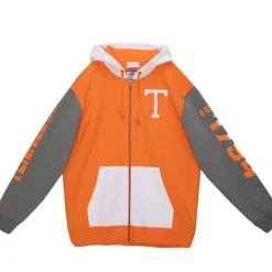 Apparel Mitchell & Ness Hoodies & Sweatshirts-Full Zip Fleece University Of Tennessee
