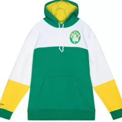 Apparel Mitchell & Ness Hoodies & Sweatshirts-Fusion Fleece 2.0 Boston Celtics
