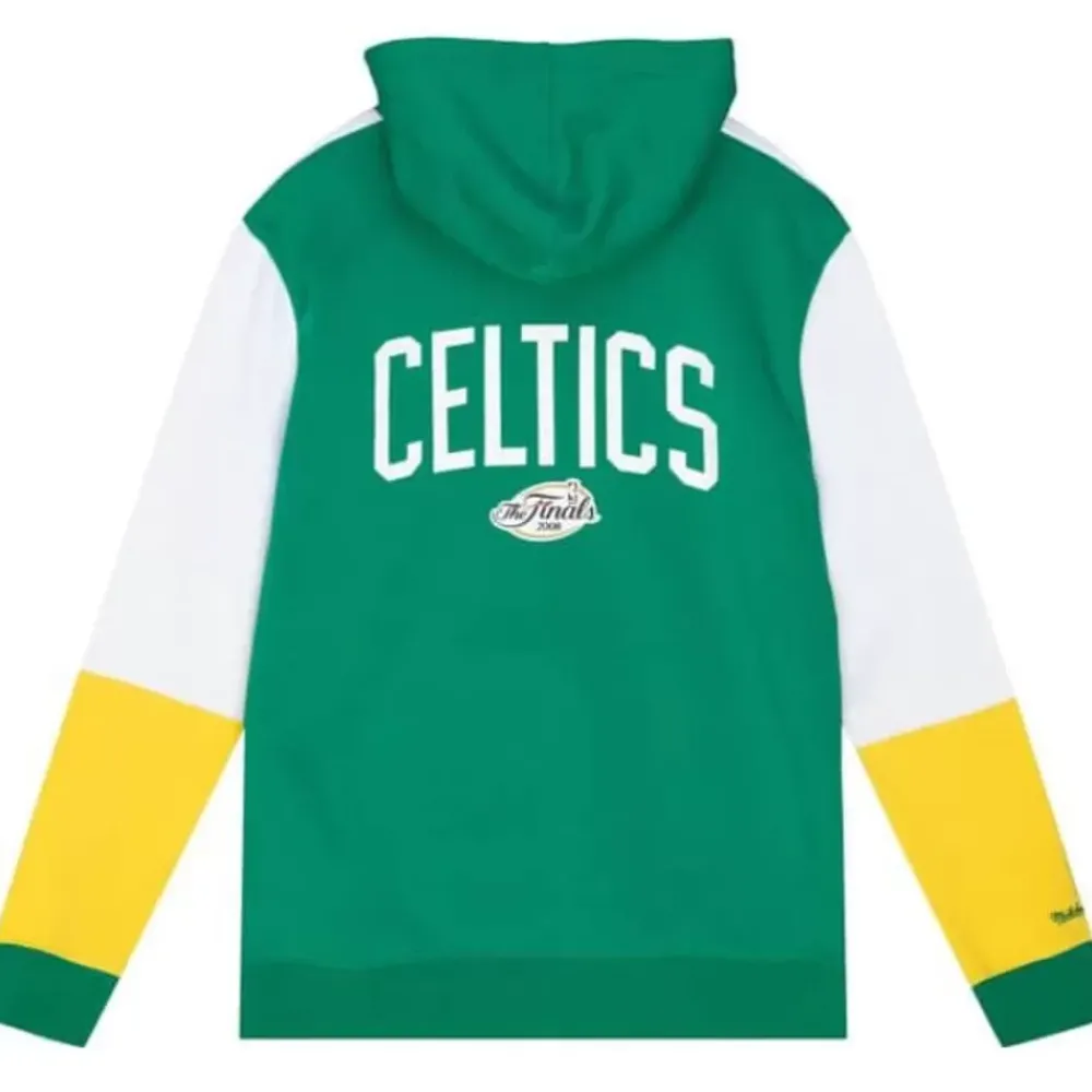 Apparel Mitchell & Ness Hoodies & Sweatshirts-Fusion Fleece 2.0 Boston Celtics