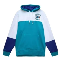 Apparel Mitchell & Ness Hoodies & Sweatshirts-Fusion Fleece 2.0 Charlotte Hornets
