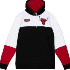 Apparel Mitchell & Ness Hoodies & Sweatshirts-Fusion Fleece 2.0 Chicago Bulls